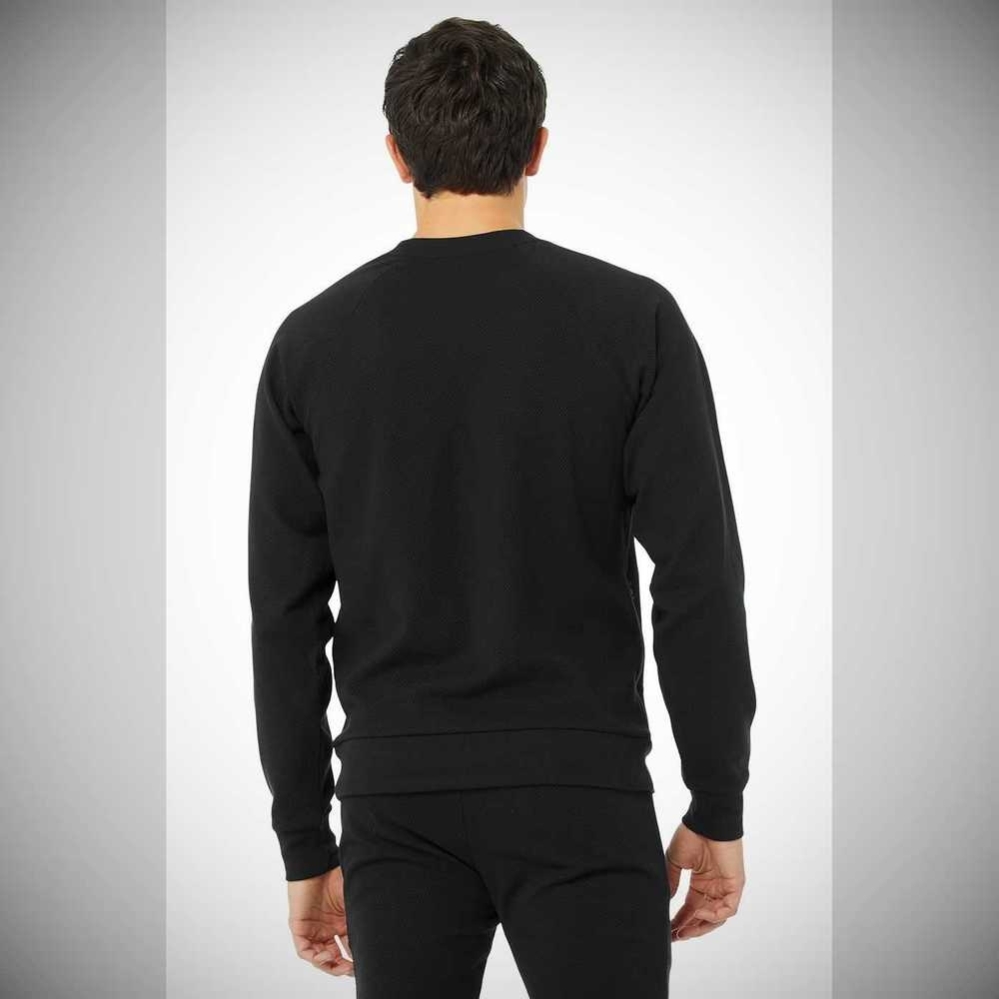 Alo Yoga Impel Sweatshirt Oberbekleidung Herren Schwarz | YREQIU327