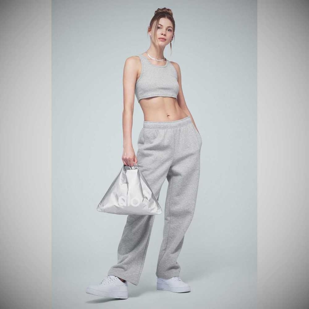 Alo Yoga Keep It Dry Fitness Tasche Damen Silber | SGTJDX869