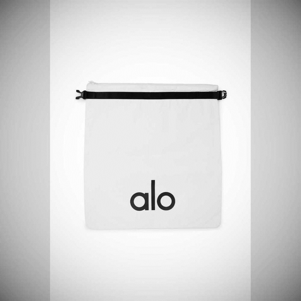 Alo Yoga Keep It Dry Fitness Tasche Herren Weiß | HKCLTB935