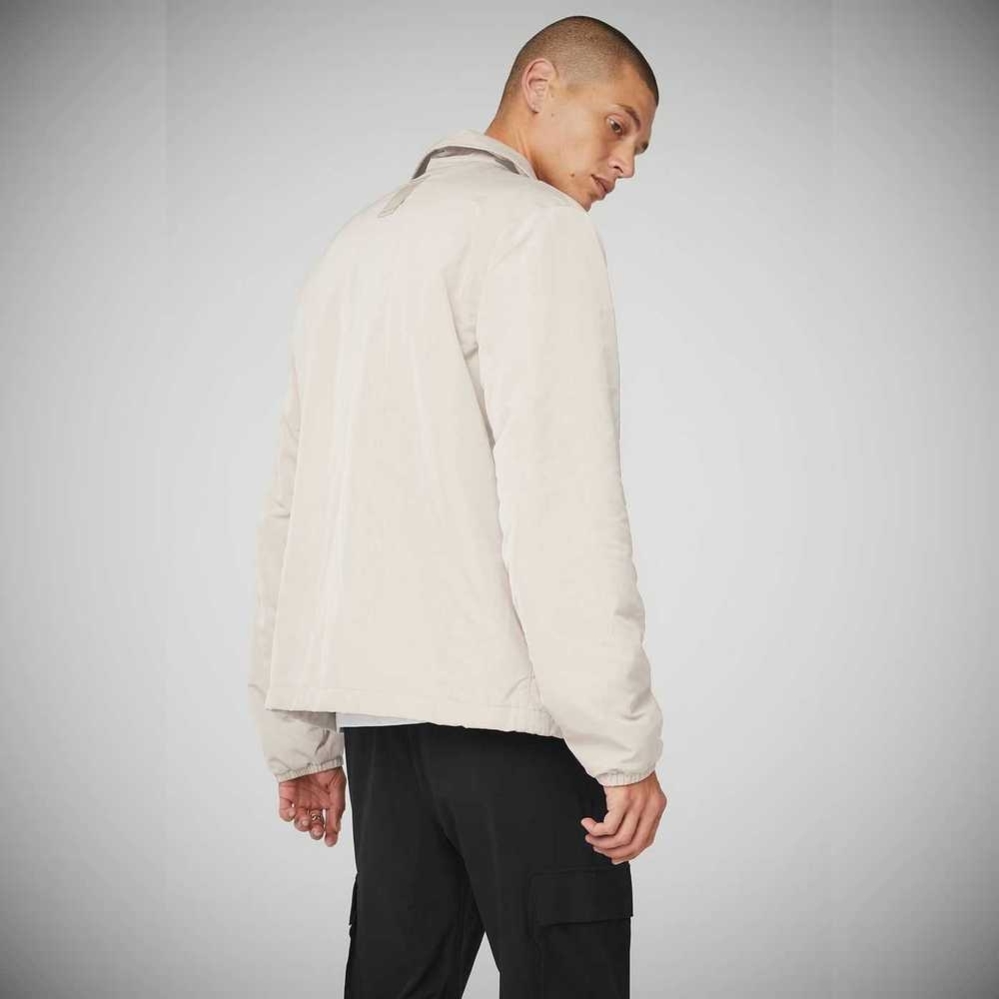 Alo Yoga Legend Jacke Herren Beige | ORCDVJ692