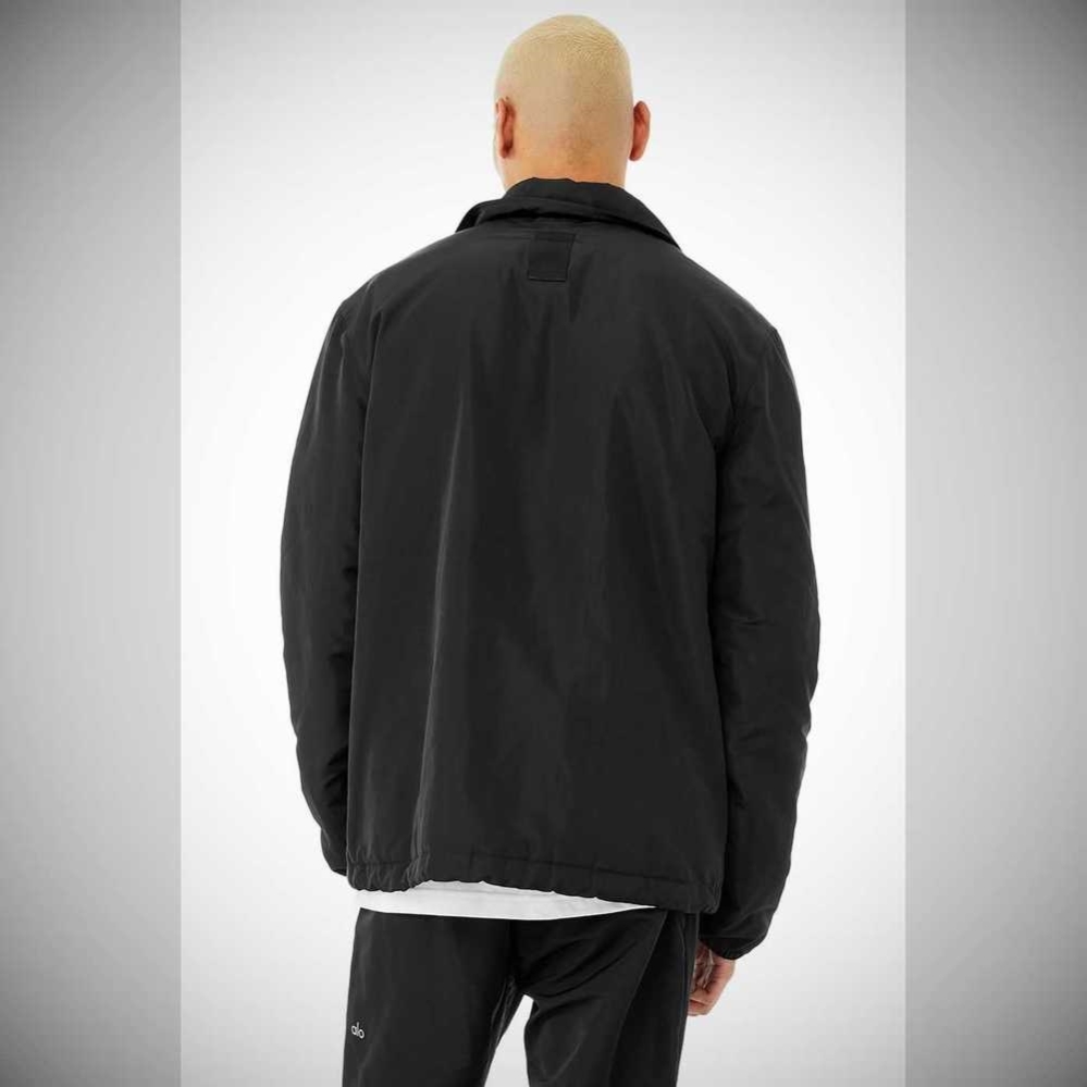 Alo Yoga Legend Jacke Herren Schwarz | QOLPGK427