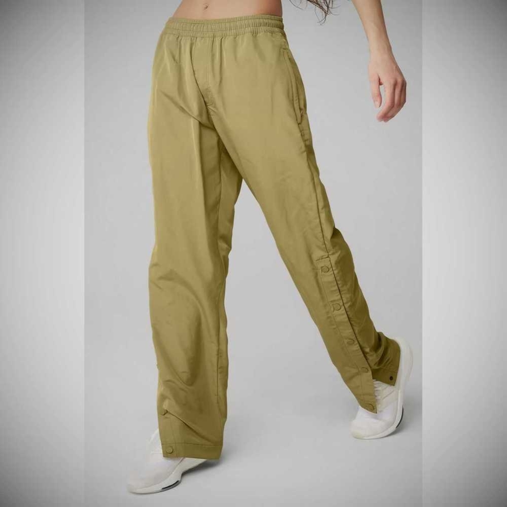 Alo Yoga Legend Snap Hose Damen Wasabi | YDJFAT296