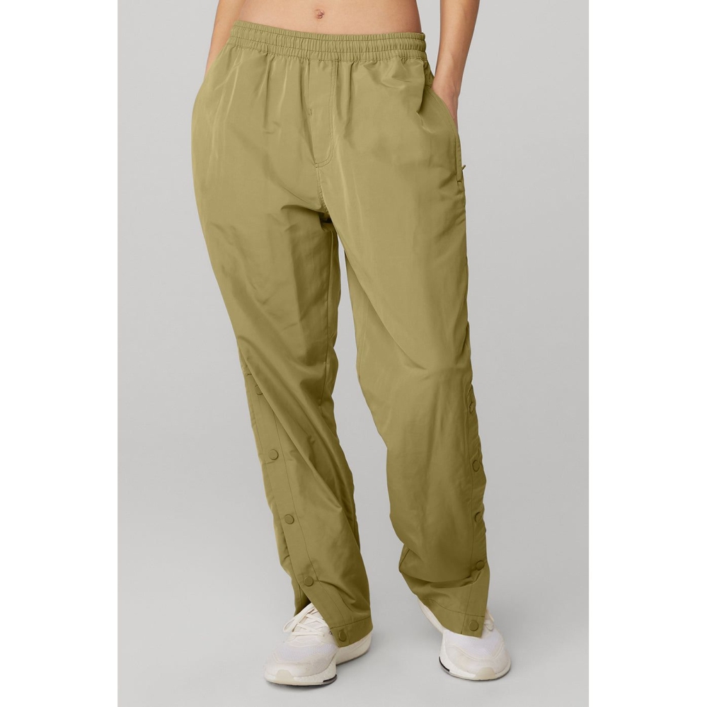 Alo Yoga Legend Snap Hose Damen Wasabi | YDJFAT296