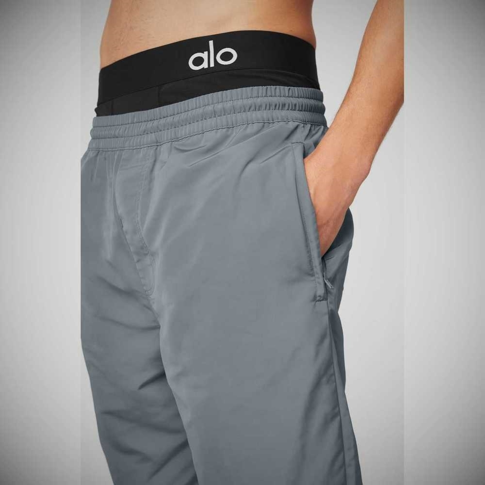 Alo Yoga Legend Snap Hose Herren Blau | UPLIYJ591