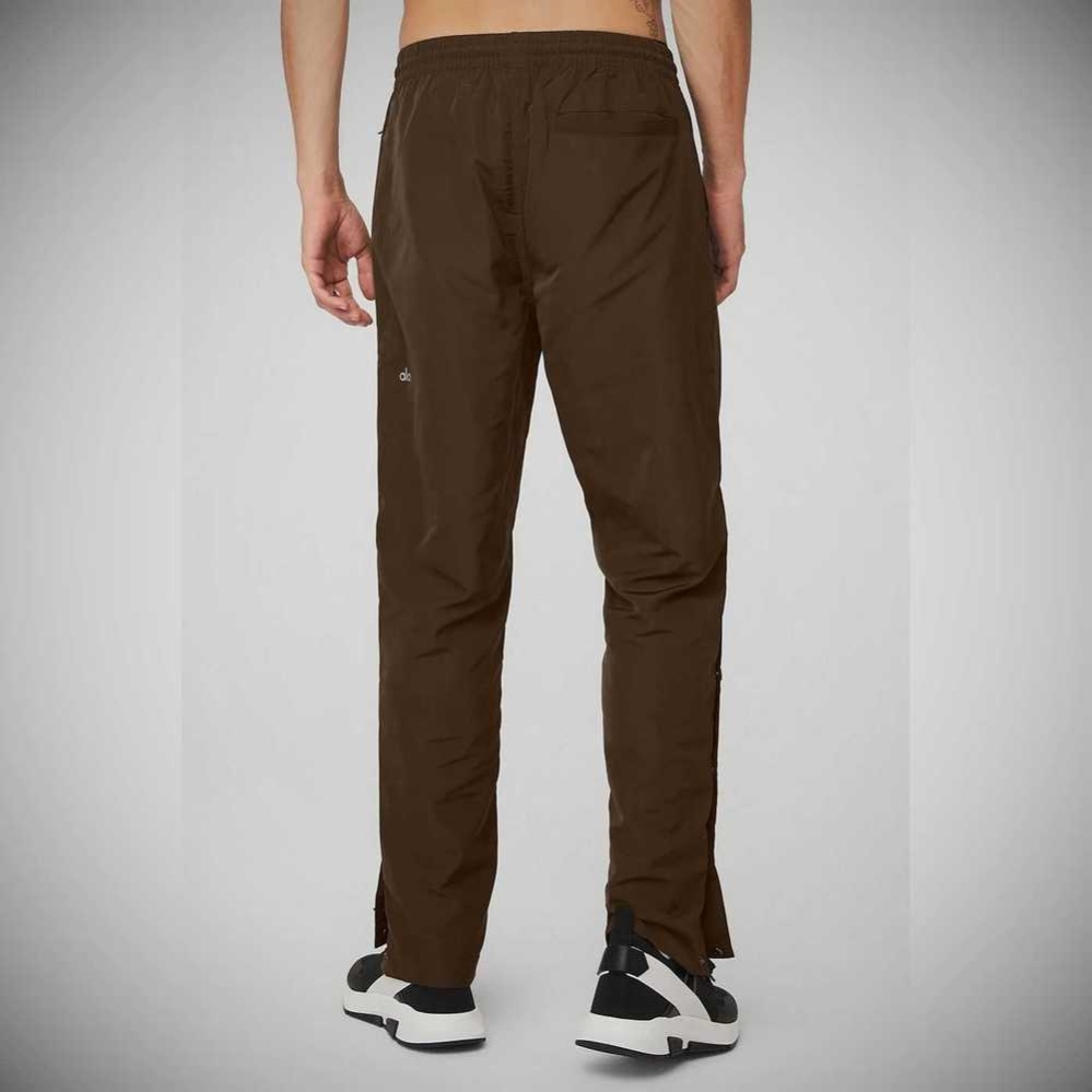 Alo Yoga Legend Snap Hose Herren Kaffee | QODGKZ065