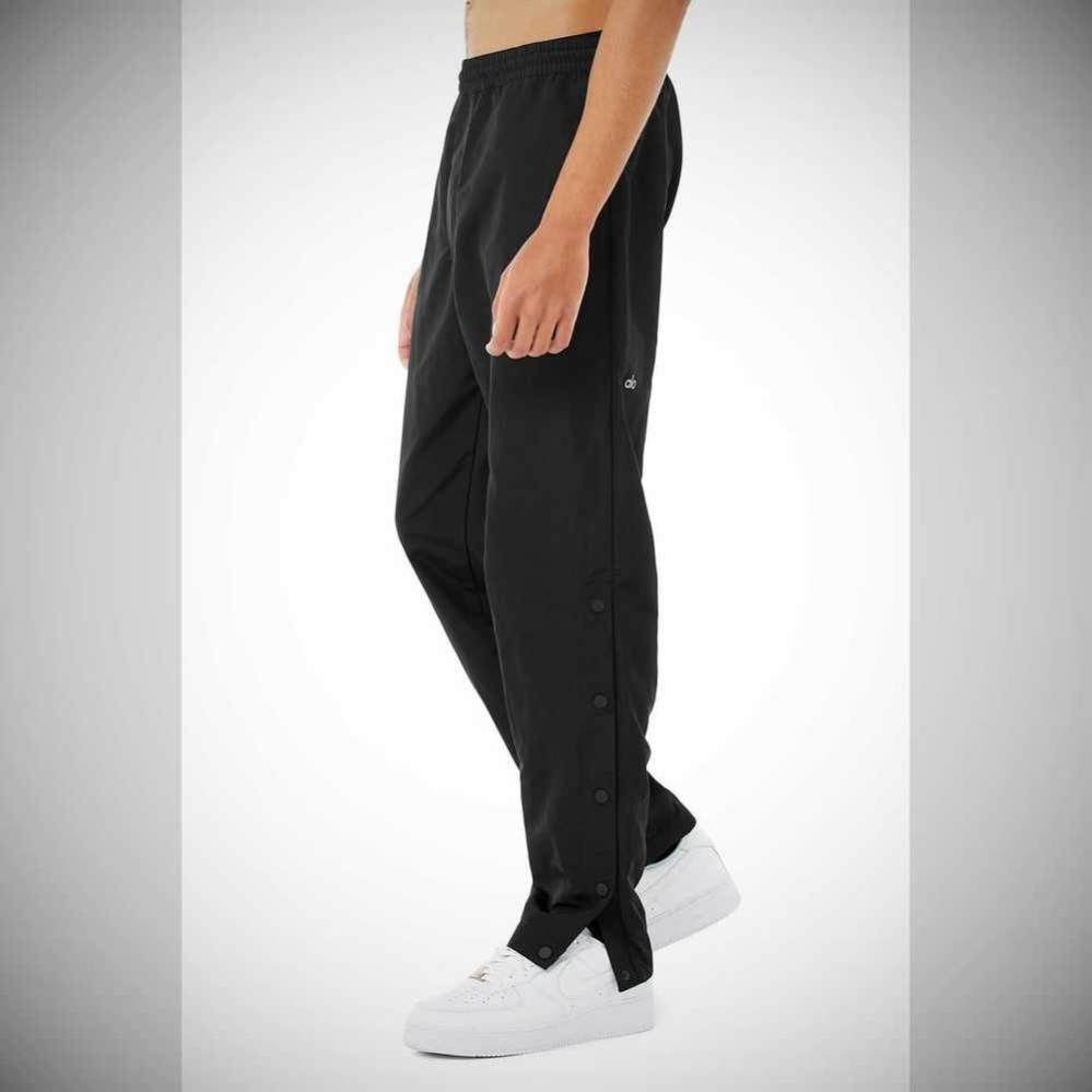 Alo Yoga Legend Snap Hose Herren Schwarz | IXDPWQ962