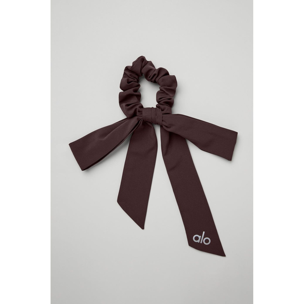 Alo Yoga Love Knots Tie Haargummi Damen Lila Grau | UQZABW250