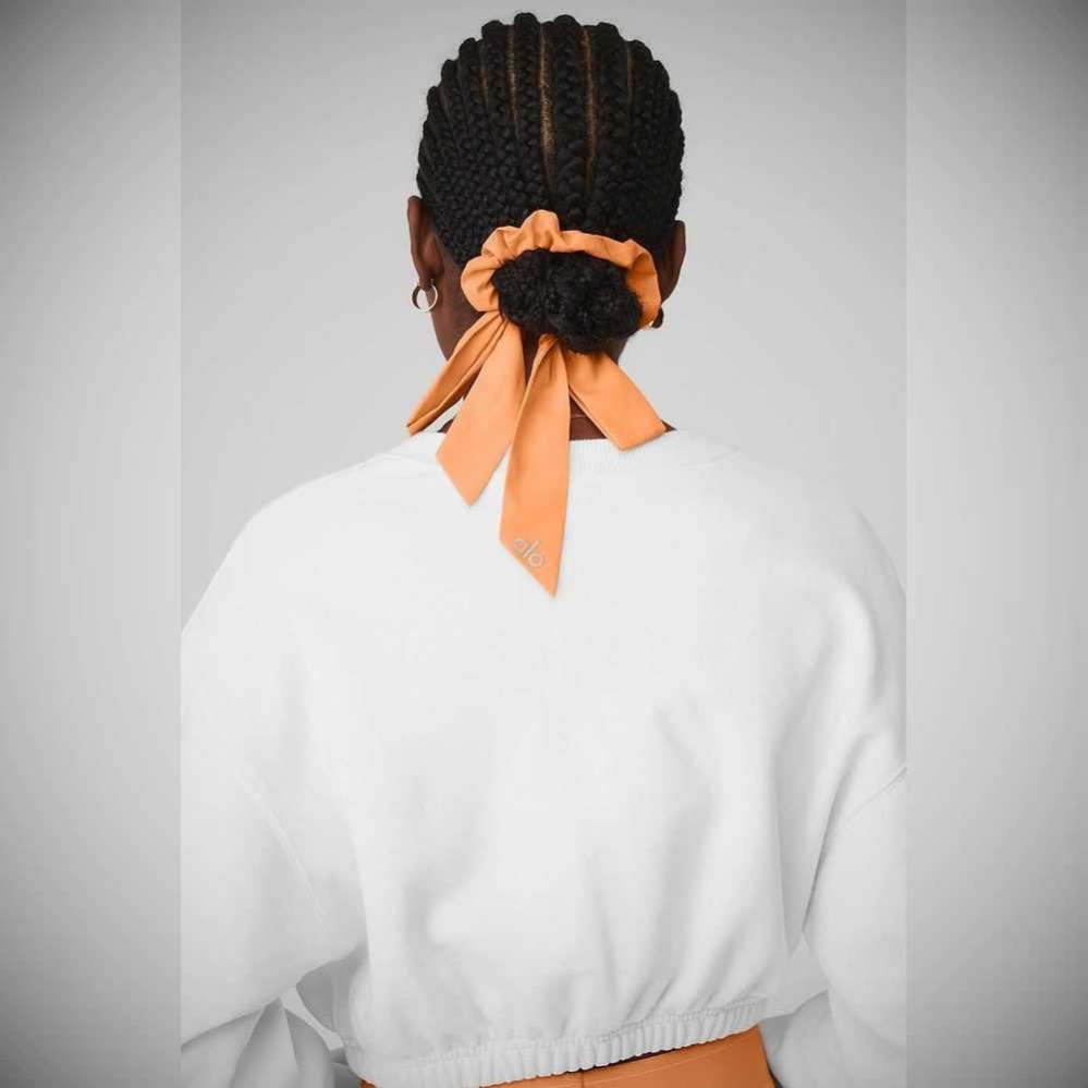 Alo Yoga Love Knots Tie Haargummi Damen Orange | ZFIKBW358