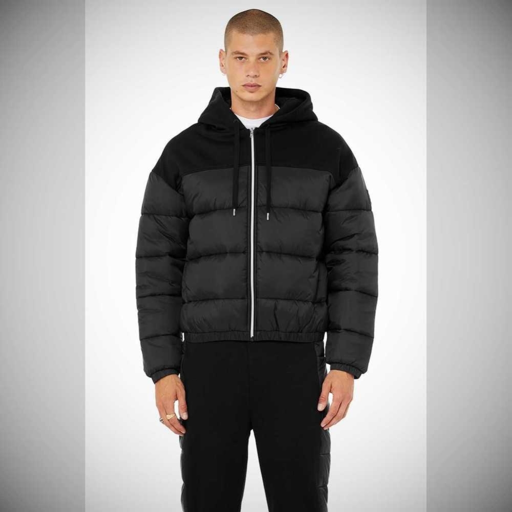 Alo Yoga Mash Up Jacke Herren Schwarz | QGXJUO795