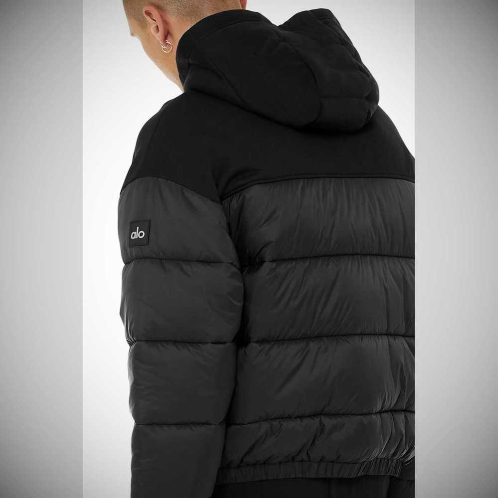 Alo Yoga Mash Up Jacke Herren Schwarz | QGXJUO795