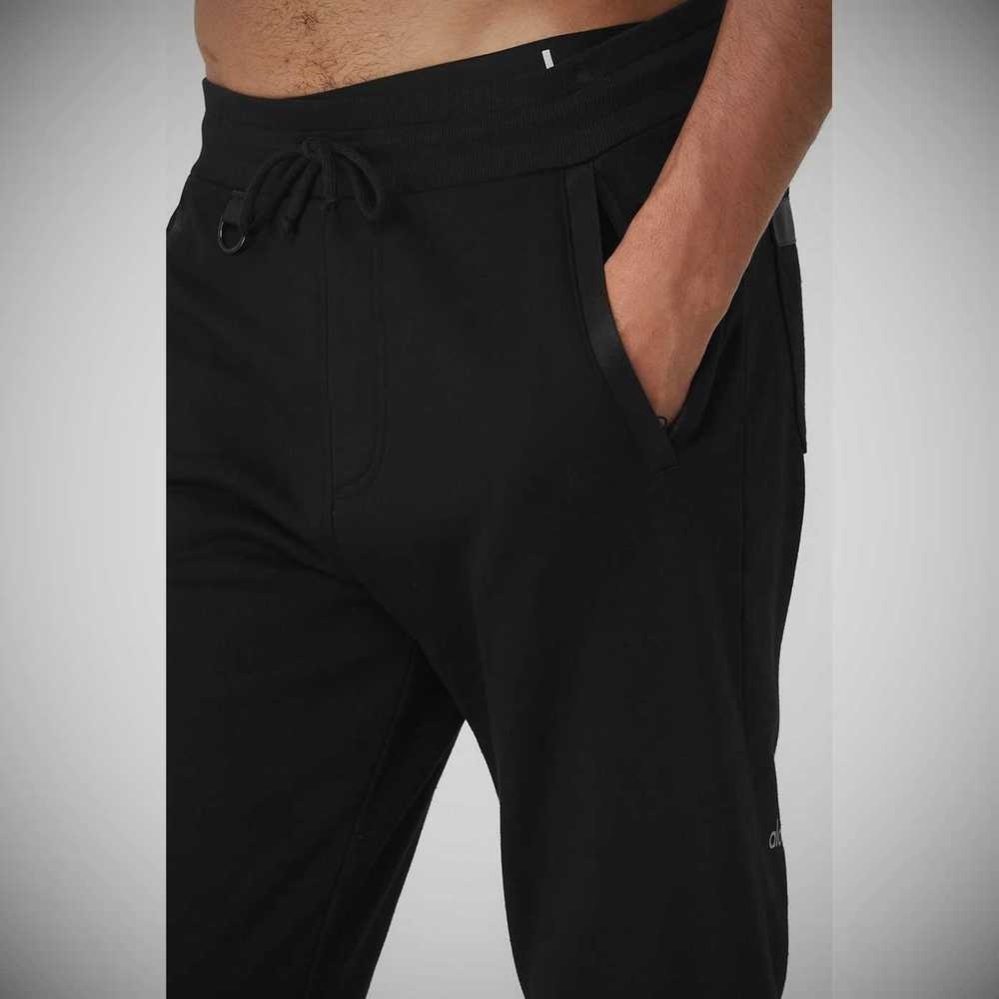 Alo Yoga Nomadic Sweathose Herren Schwarz | FCASDU187