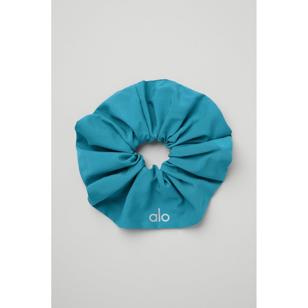 Alo Yoga Oversized Haargummi Damen Blau | CINMGU980