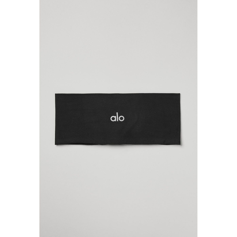 Alo Yoga Performance Aloflex Stirnband Damen Schwarz | ZOCVAD716