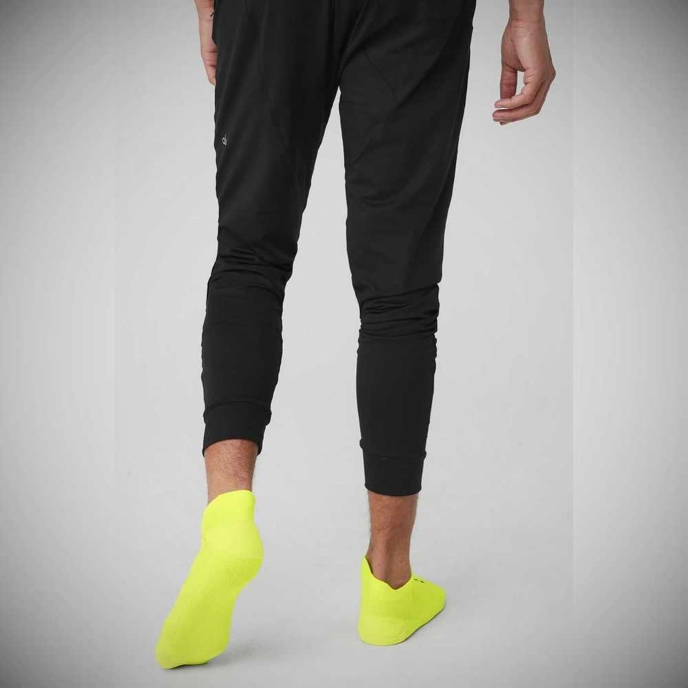 Alo Yoga Performance Tab Socken Herren Schwarz | APFIVJ829