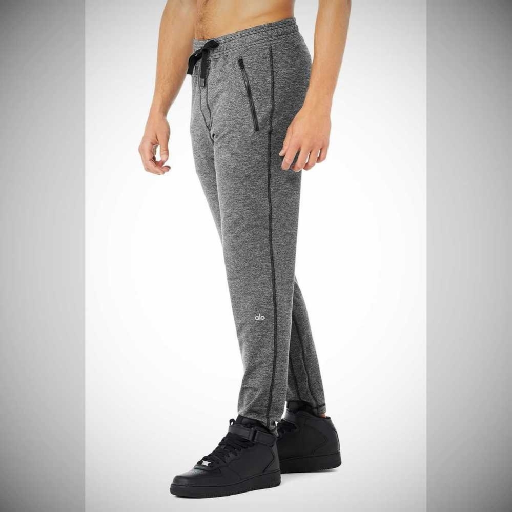 Alo Yoga Renew Lounge Hose Herren Graphite Marl | ZRQSML132