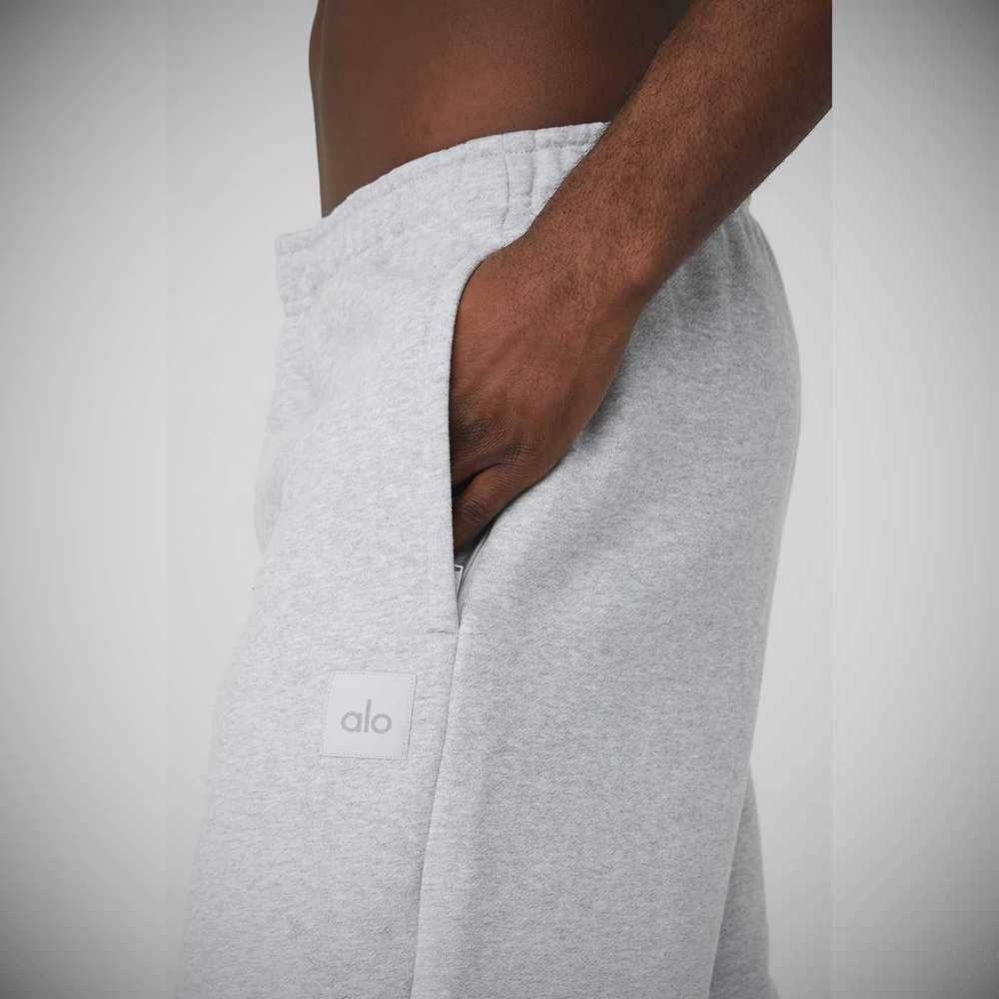 Alo Yoga Renown Heavy Weight Sweathose Herren Grau | LVWZKG351