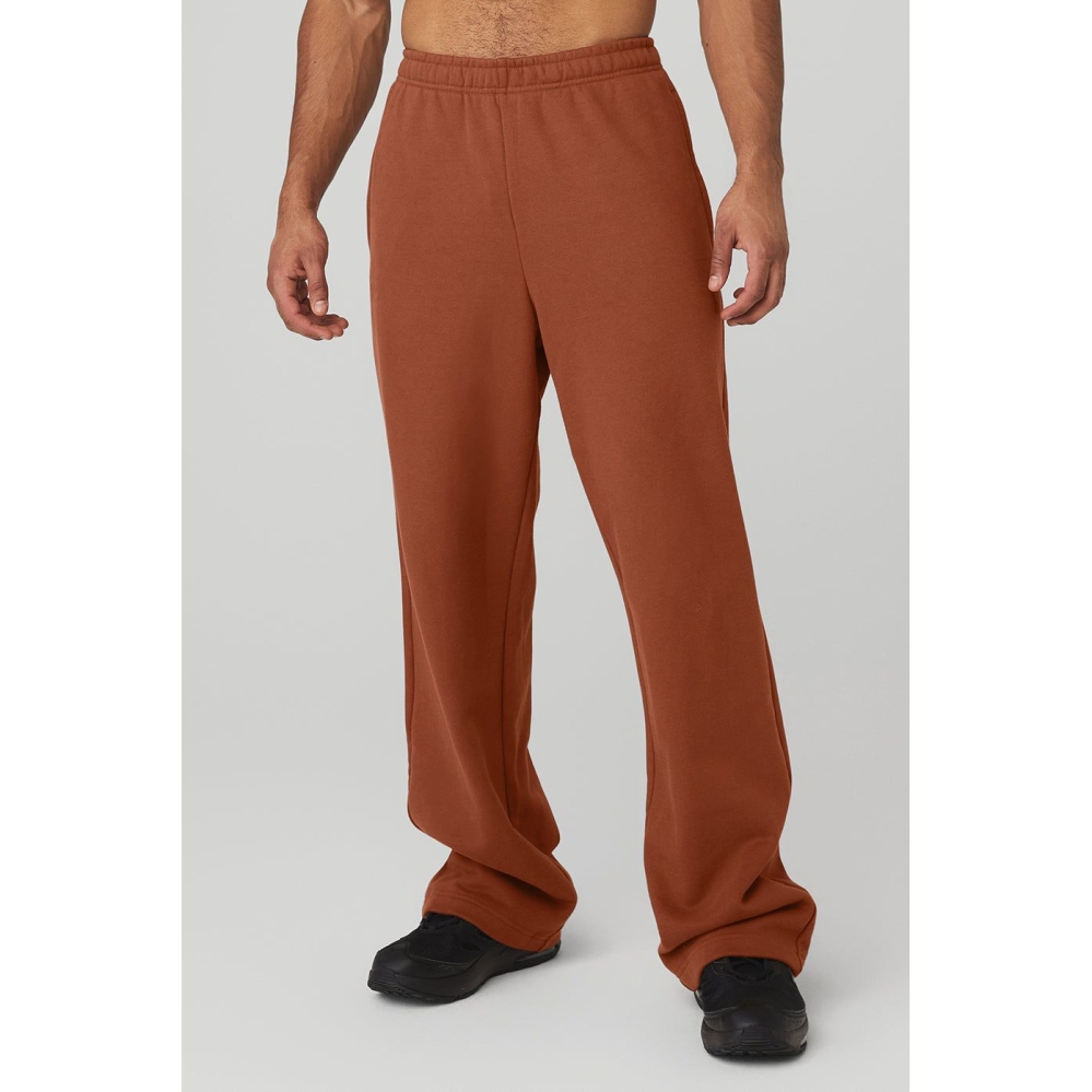 Alo Yoga Renown Heavy Weight Sweathose Herren Rust | SVCZJA374