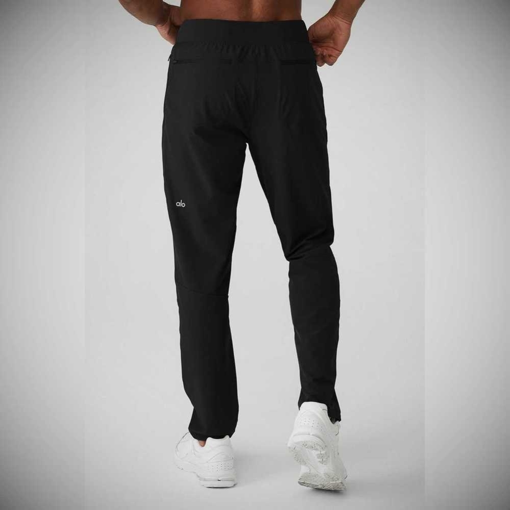 Alo Yoga Repetition Hose Herren Schwarz | ZOSMBF172