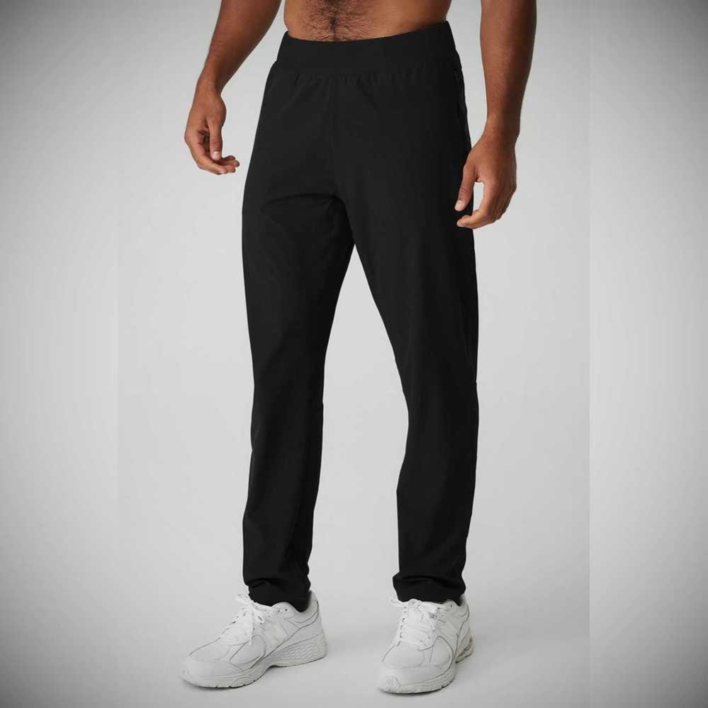 Alo Yoga Repetition Hose Herren Schwarz | ZOSMBF172