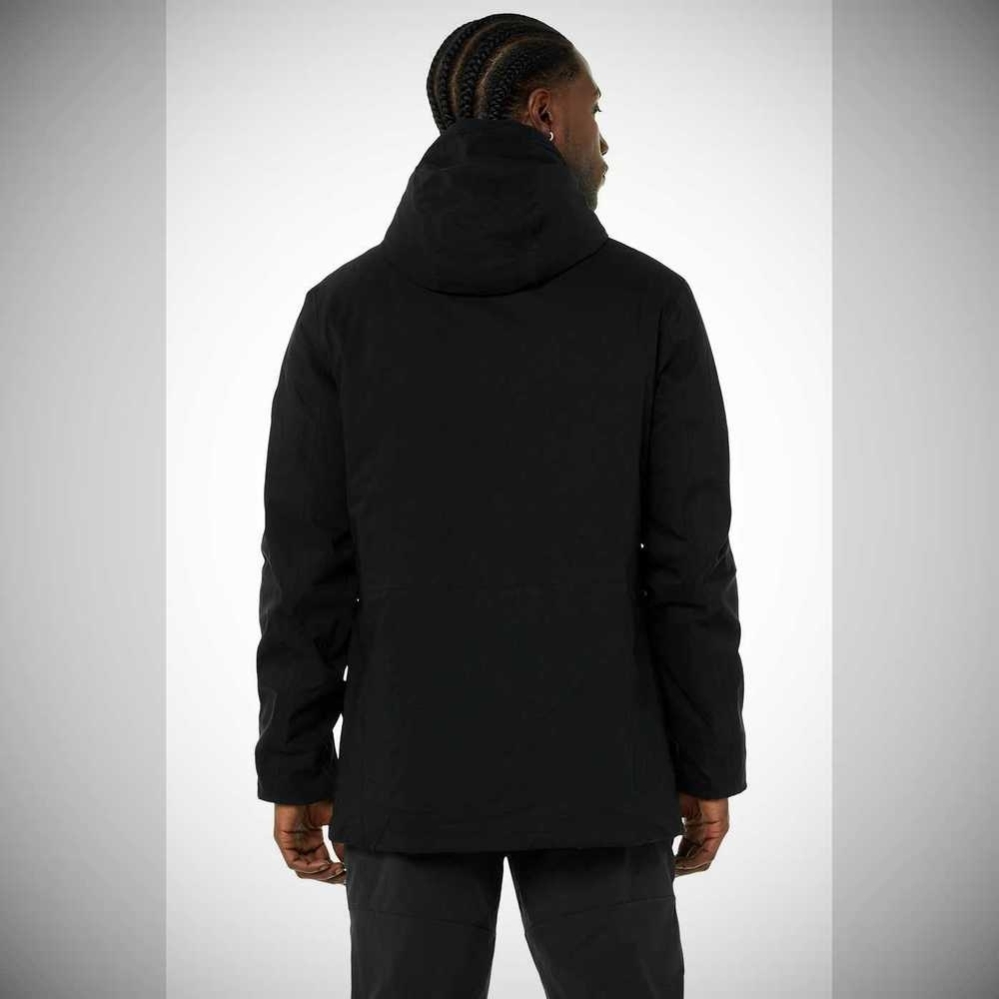 Alo Yoga Roam Insulated Jacke Herren Schwarz | EQLDYF163