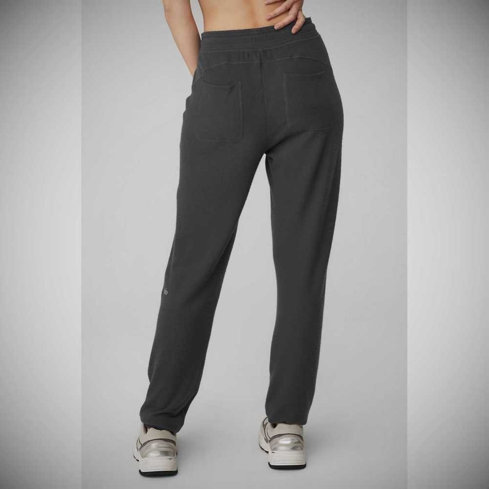 Alo Yoga Soho Sweathose Damen Grau | RAZISU031