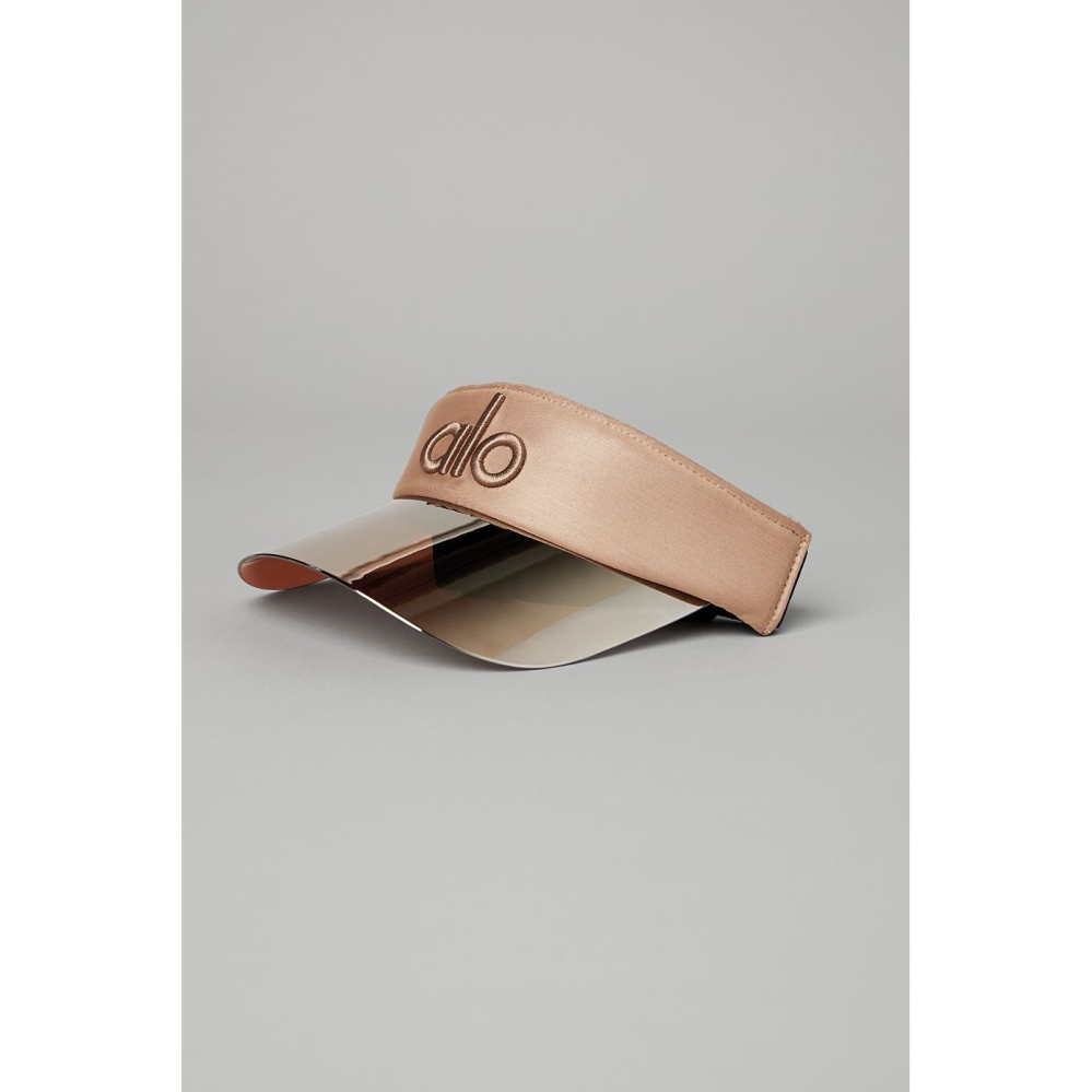 Alo Yoga Solar Visor Damen Beige | VNGISC703