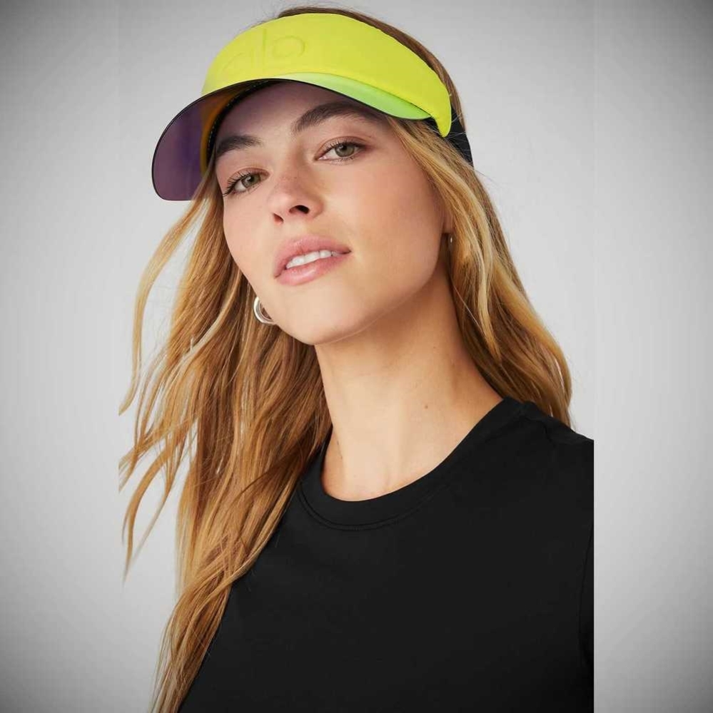 Alo Yoga Solar Visor Damen Highlighter | MJOSCT186