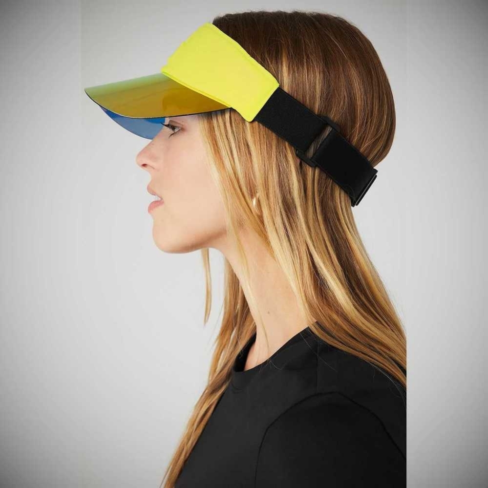 Alo Yoga Solar Visor Damen Highlighter | MJOSCT186