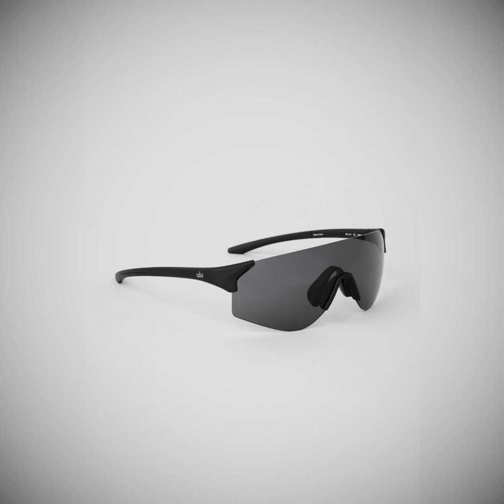 Alo Yoga Speed Sonnenbrille Herren Schwarz | LKTVMD410