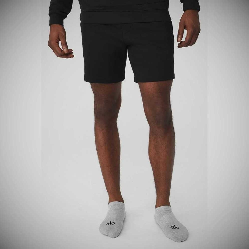 Alo Yoga Street Socken Herren Grau Schwarz | VPHADF207