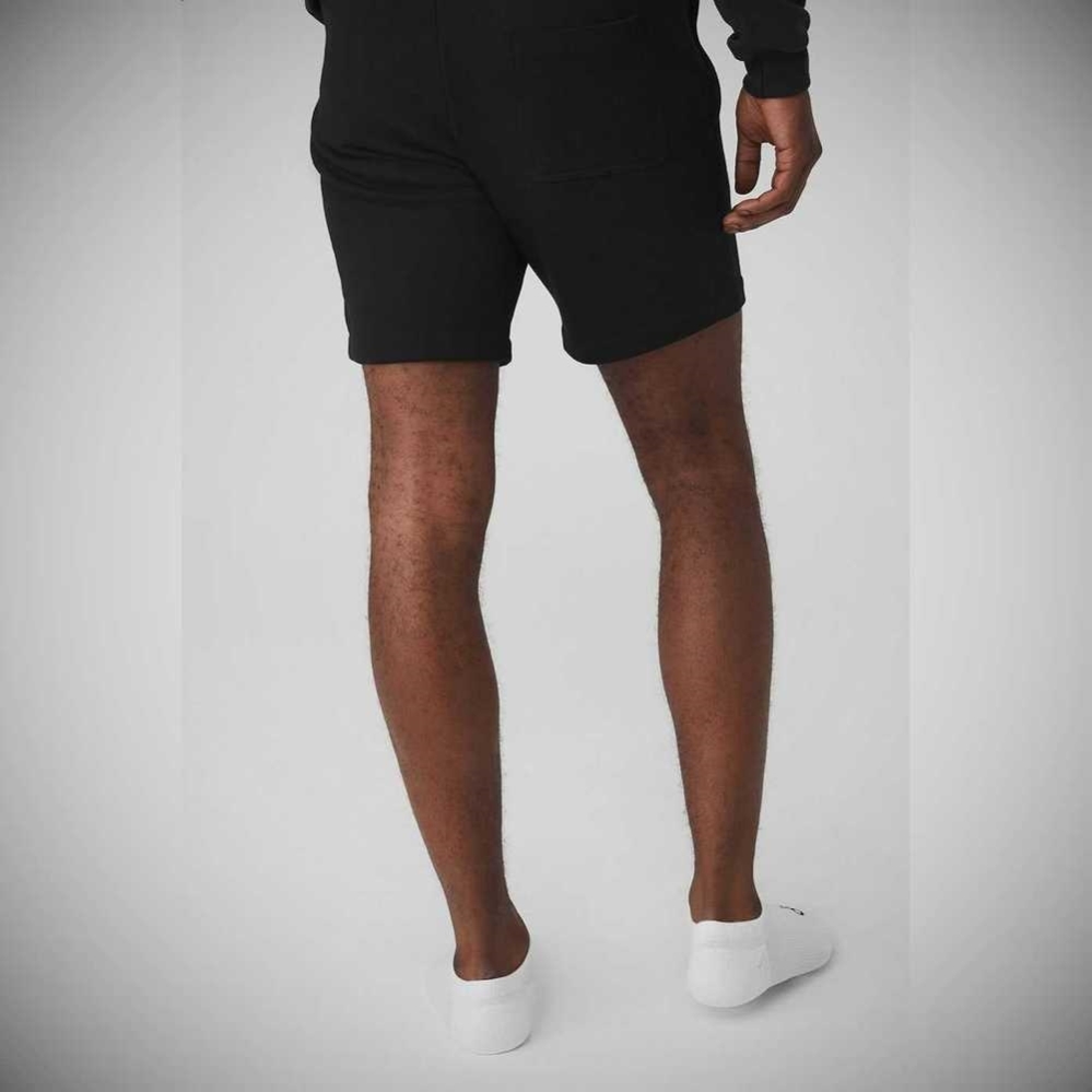 Alo Yoga Street Socken Herren Weiß Schwarz | OBZKJS169