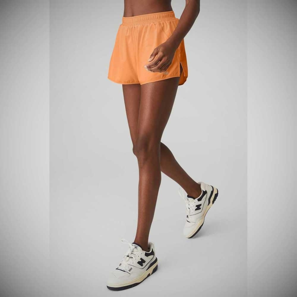 Alo Yoga Stride Kurze Hose Damen Orange | SAMHGW145