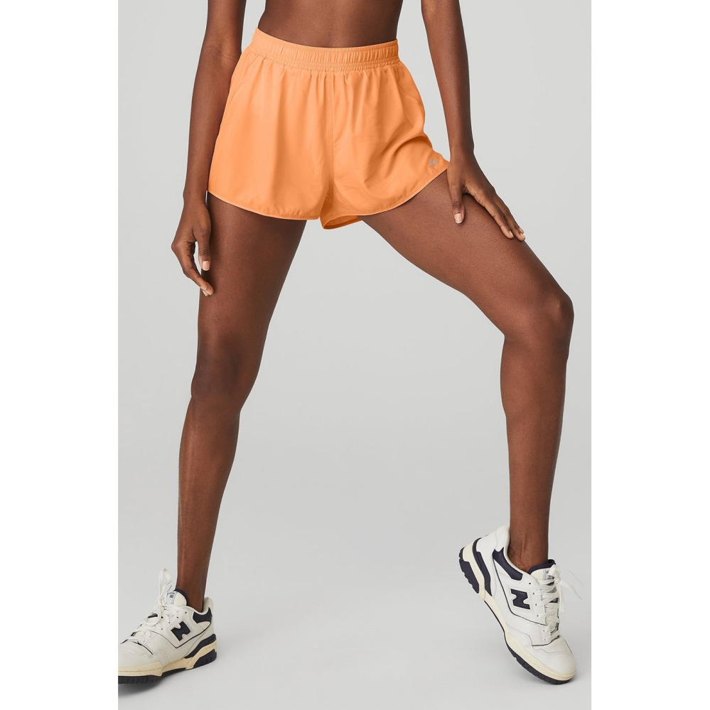 Alo Yoga Stride Kurze Hose Damen Orange | SAMHGW145