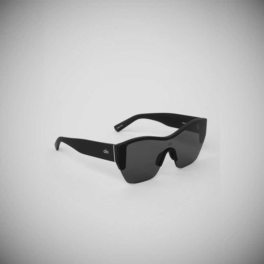 Alo Yoga Stunner Sonnenbrille Herren Schwarz | HSYOUX069