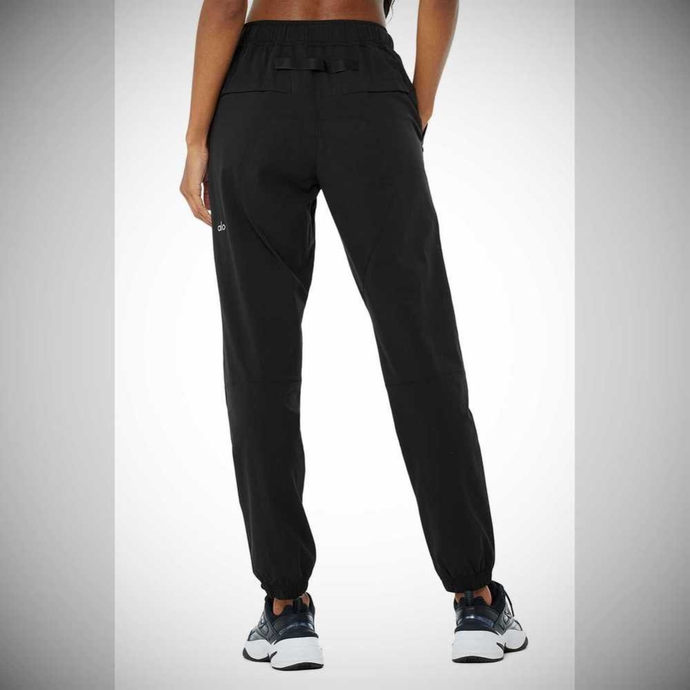 Alo Yoga Talus Tech Hose Damen Schwarz | KRDZGP412