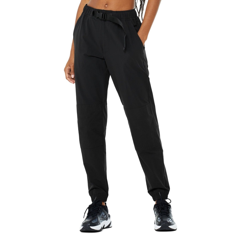 Alo Yoga Talus Tech Hose Damen Schwarz | KRDZGP412