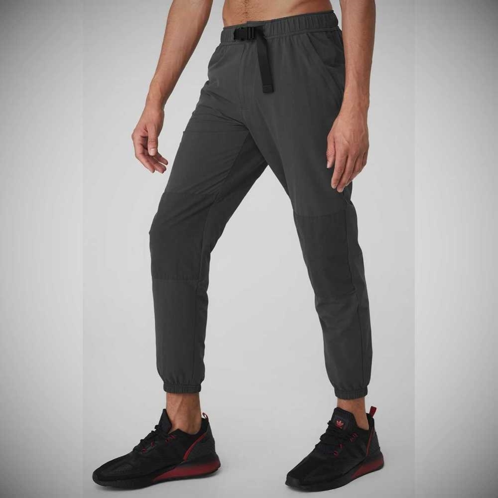 Alo Yoga Talus Tech Hose Herren Grau | JQEBIY362