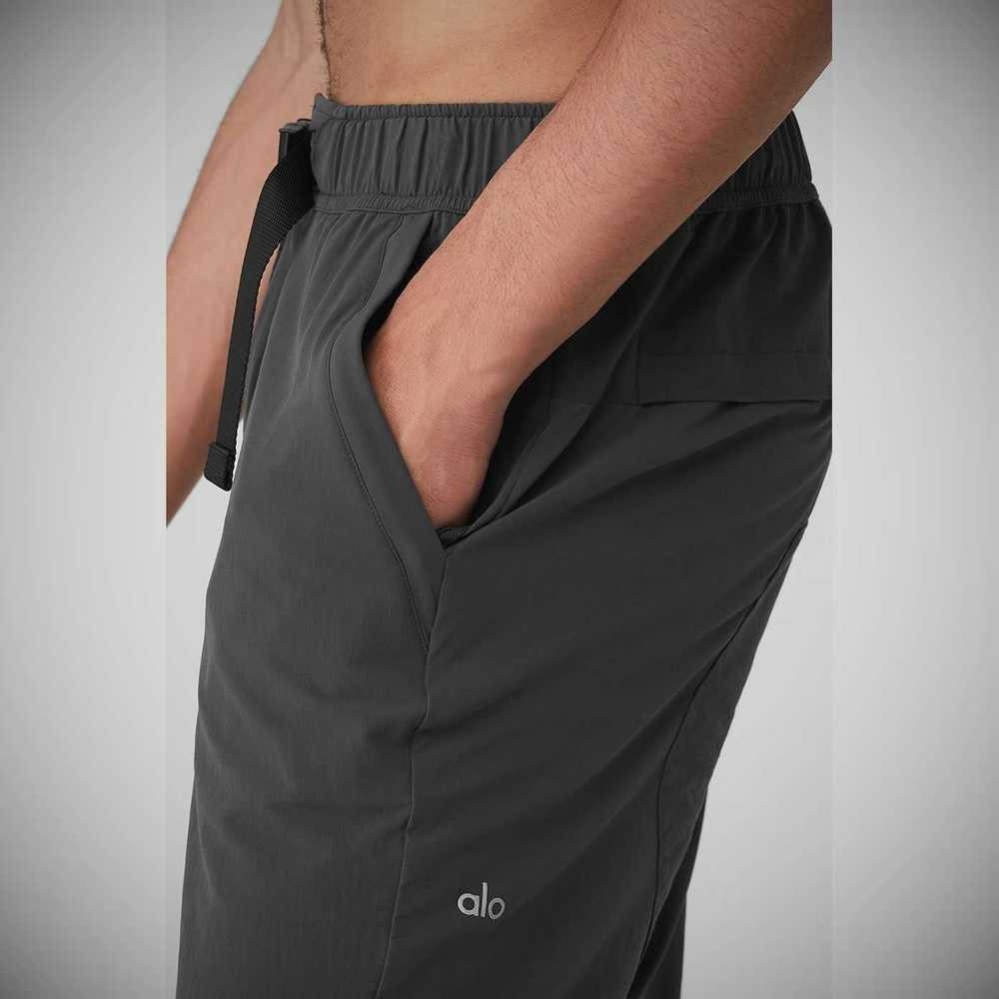 Alo Yoga Talus Tech Hose Herren Grau | JQEBIY362