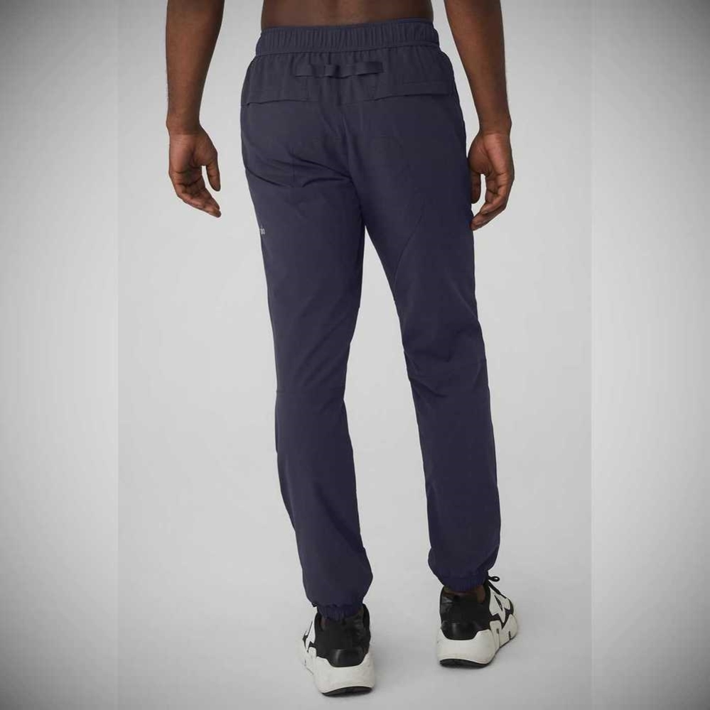 Alo Yoga Talus Tech Hose Herren Navy | IKJBAW106