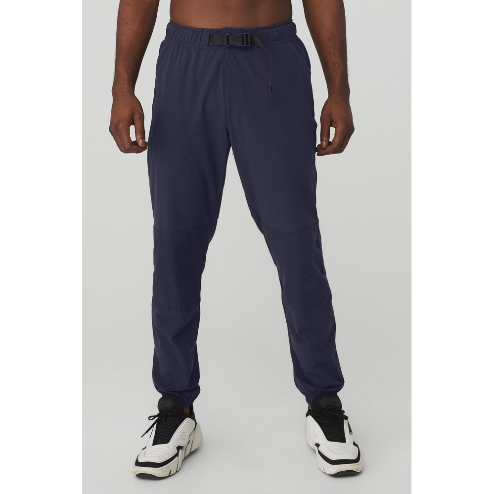 Alo Yoga Talus Tech Hose Herren Navy | IKJBAW106