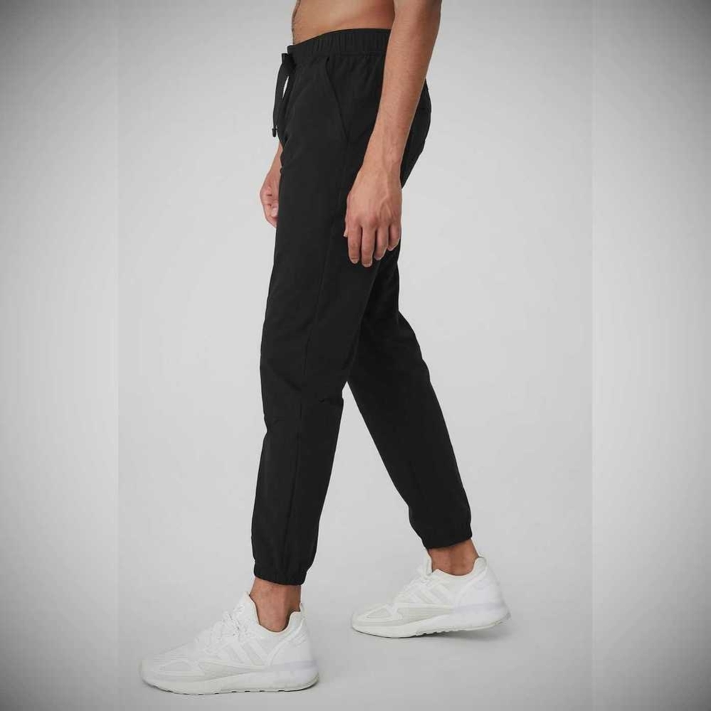 Alo Yoga Talus Tech Hose Herren Schwarz | XABJGW872