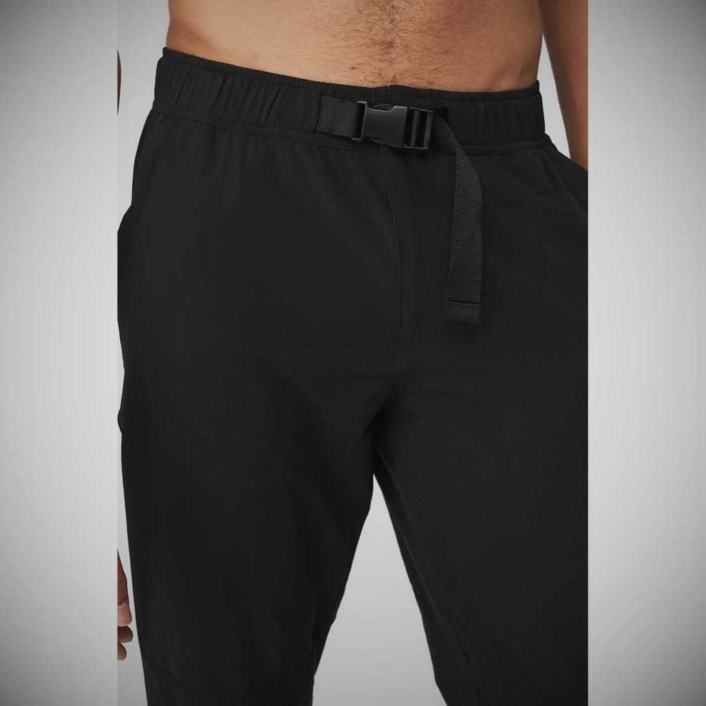 Alo Yoga Talus Tech Hose Herren Schwarz | XABJGW872