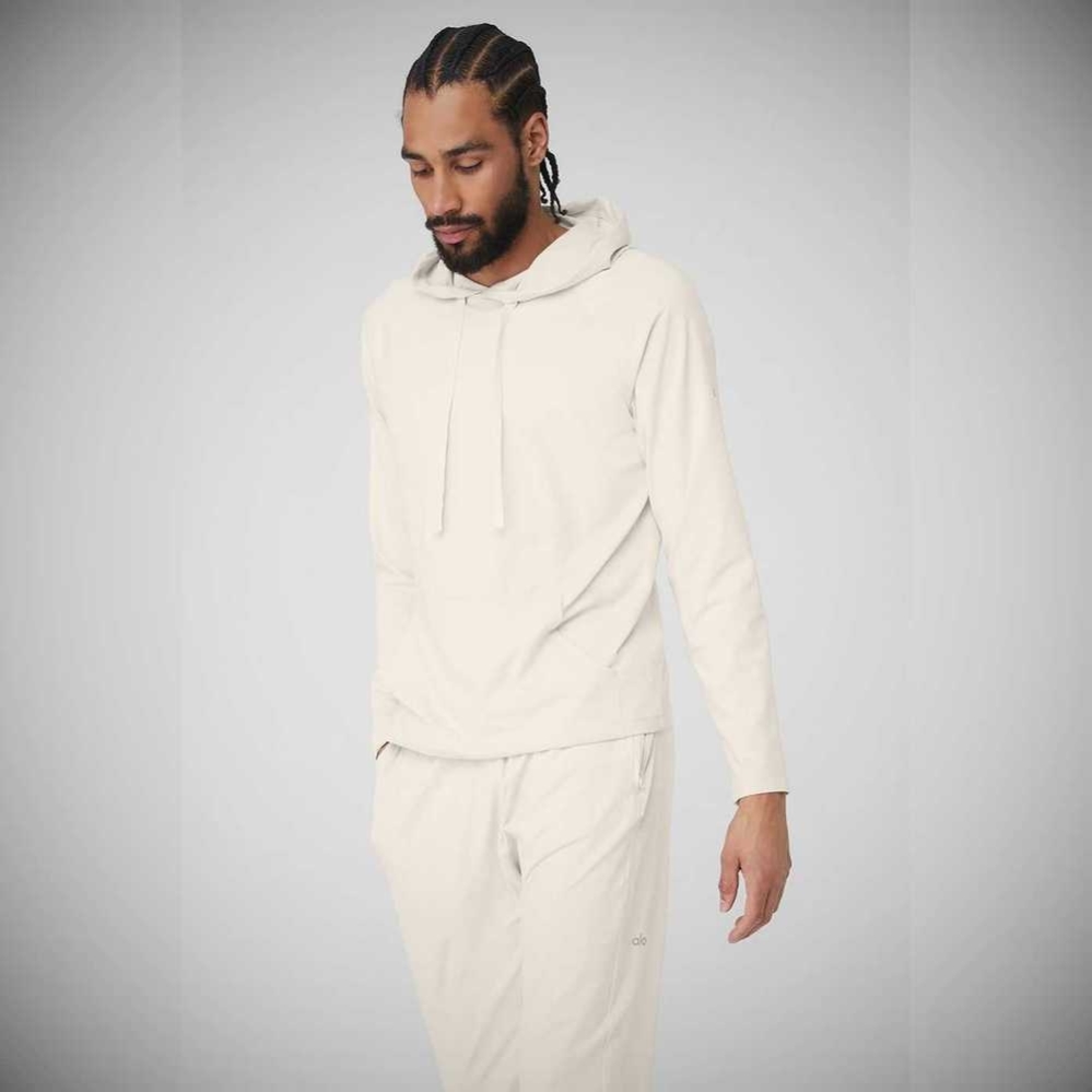 Alo Yoga The Conquer Oberbekleidung Herren Beige | JPEMZW217