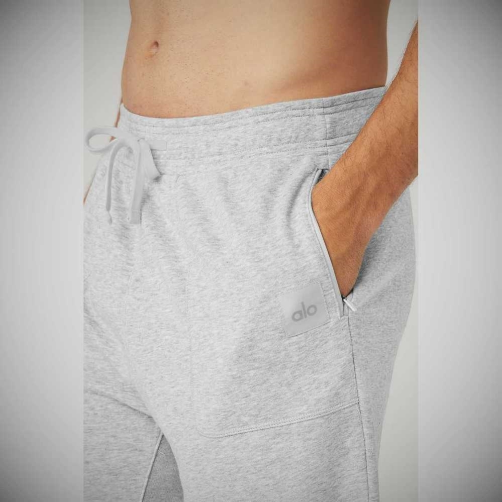 Alo Yoga The Qualifier Hose Herren Grau | PCERIO957