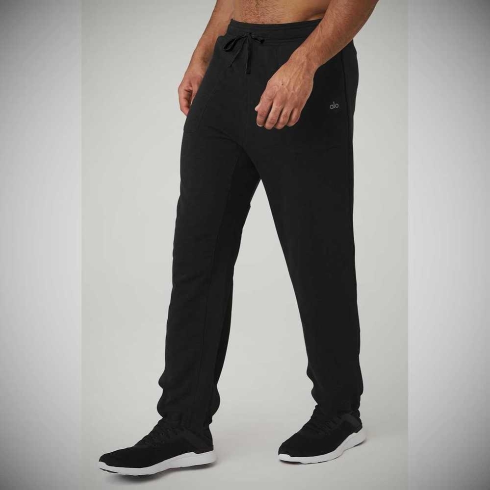 Alo Yoga The Qualifier Hose Herren Schwarz | TFJSED104