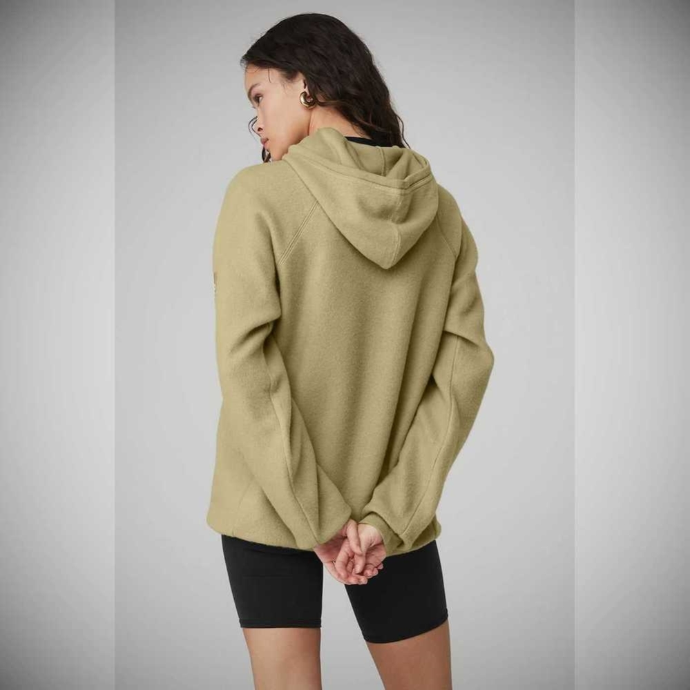 Alo Yoga The Triumph Hoodie Damen Wasabi | AIZFGM210