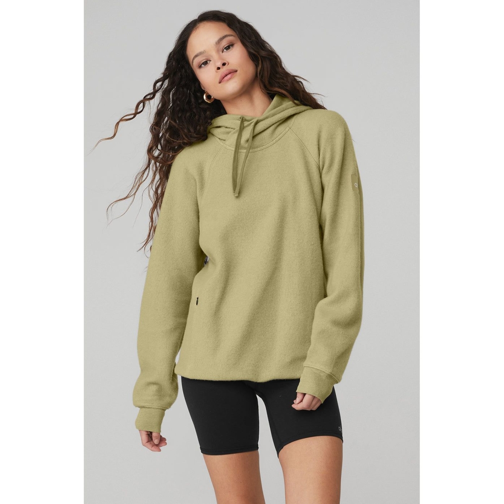 Alo Yoga The Triumph Hoodie Damen Wasabi | AIZFGM210