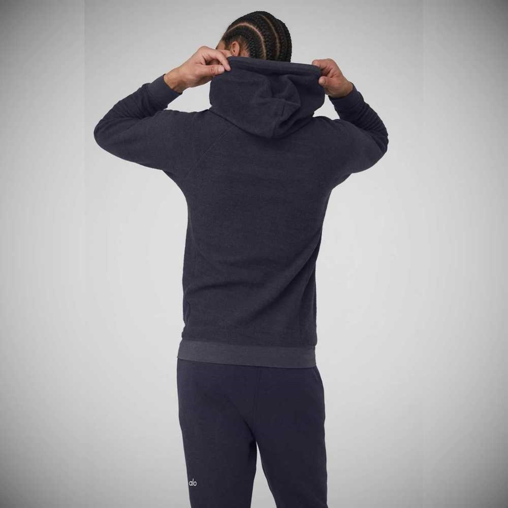 Alo Yoga The Triumph Oberbekleidung Herren Navy | PMHIZA529