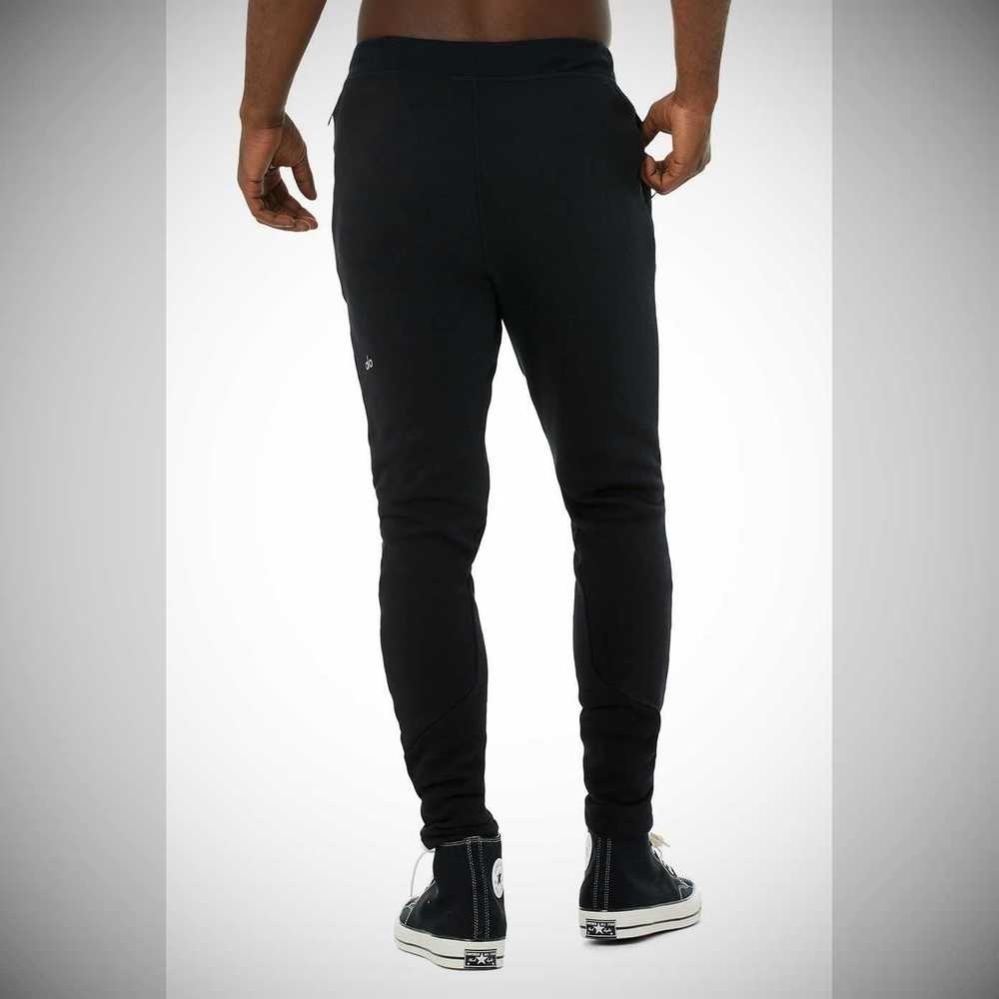 Alo Yoga The Triumph Sweathose Herren Schwarz | AFLGOR892