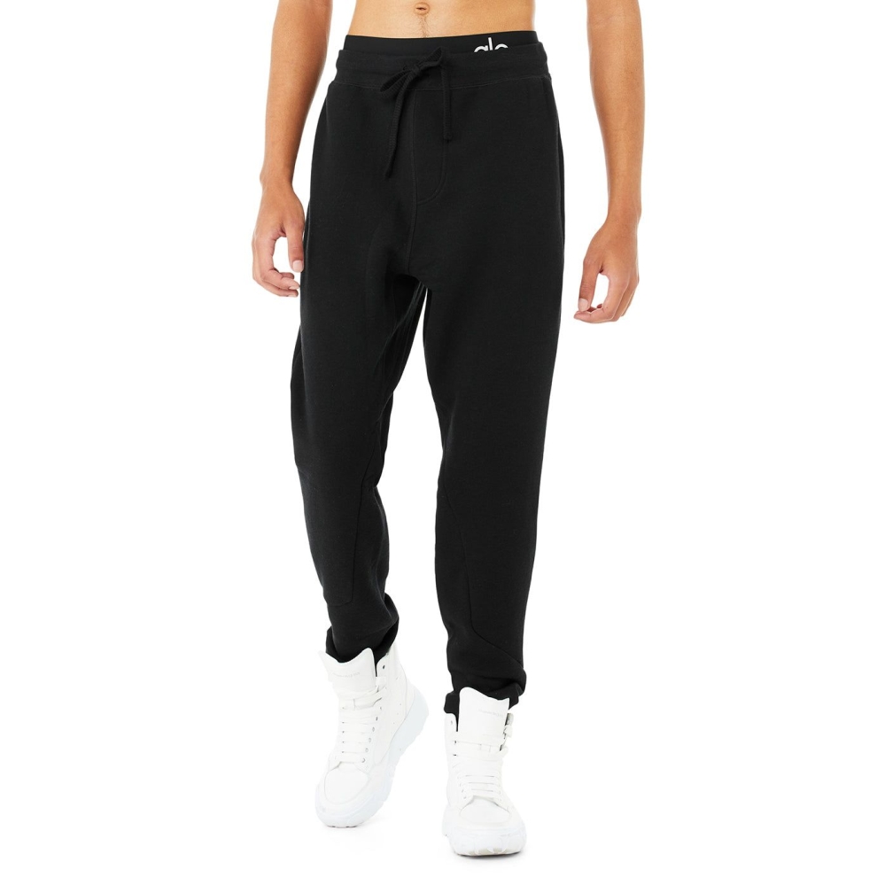 Alo Yoga The Triumph Sweathose Herren Schwarz | IPCTXV701